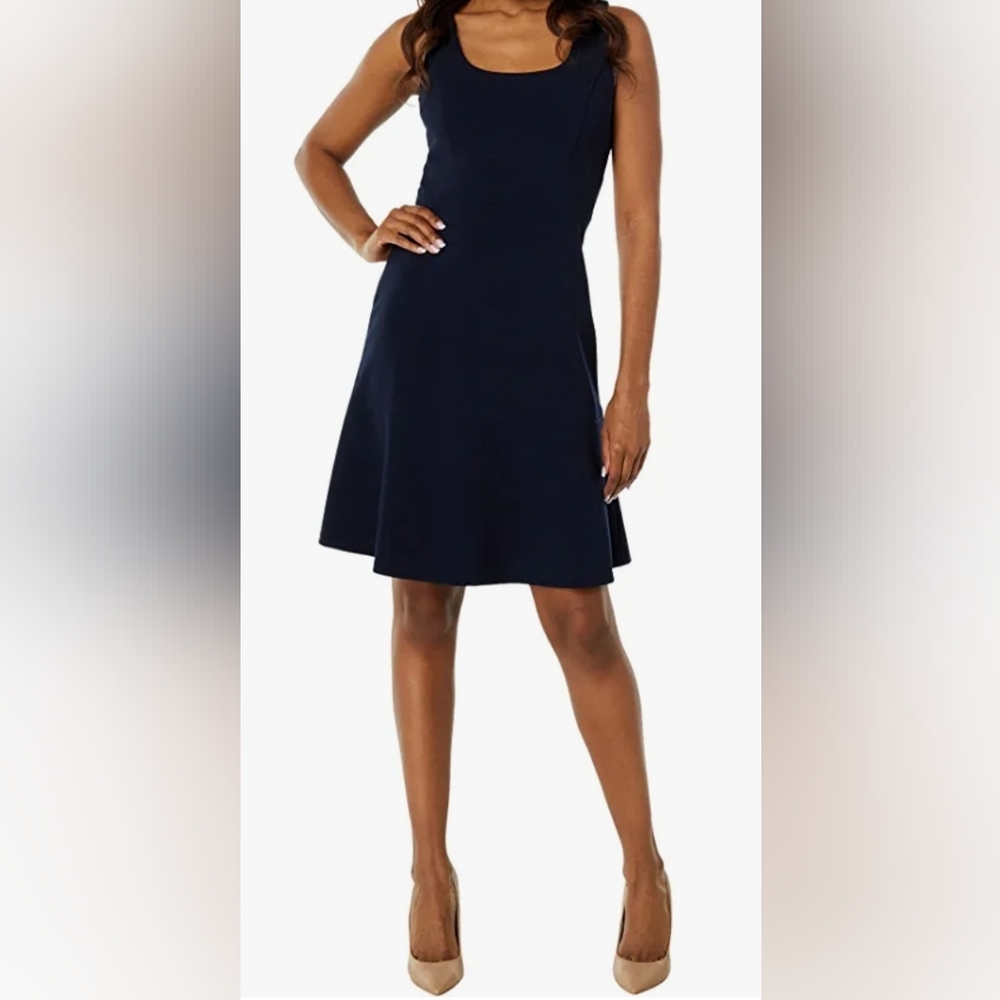 Tommy Hilfiger Square Neck Sleeveless Dress